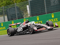 Nico Hulkenberg of Germany is driving the (27) MoneyGram Haas F1 Team VF-24 Ferrari during the Formula 1 Rolex Belgian Grand Prix 2024 in Fr...