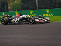 Nico Hulkenberg of Germany is driving the (27) MoneyGram Haas F1 Team VF-24 Ferrari during the Formula 1 Rolex Belgian Grand Prix 2024 in Fr...