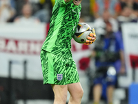 Jordan Pickford goalkeeper of England and Everton FC during the UEFA EURO 2024 semi-final match between Netherlands and England at Football...