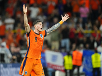 Wout Weghorst centre-forward of Netherlands and TSG 1899 Hoffenheim during the UEFA EURO 2024 semi-final match between Netherlands and Engla...