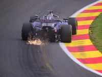 Alexander Albon of Williams F1 Team is driving his single-seater during the free practice of the Belgian GP, the 14th race of the Formula 1...