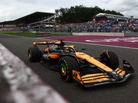 Oscar Piastri of McLaren during first practice ahead of the Formula 1 Belgian Grand Prix at Spa-Francorchamps in Spa, Belgium on July 26, 20...