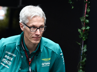 Mike Krack before second practice ahead of the Formula 1 Belgian Grand Prix at Spa-Francorchamps in Spa, Belgium on July 26, 2024. (