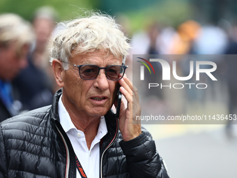 Hermann Tilke before second practice ahead of the Formula 1 Belgian Grand Prix at Spa-Francorchamps in Spa, Belgium on July 26, 2024. (