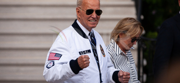 Biden departs White House on Marine One, July 26, 2024