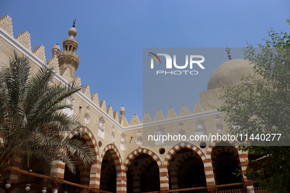 The Mosque of Amir Altinbugha al-Maridani, dating from 1340 CE, is a mosque from the era of the Mamluk Sultanate of Cairo, Egypt. Located so...