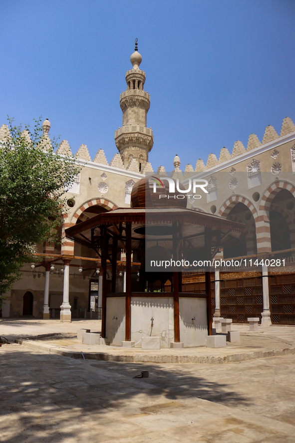 The Mosque of Amir Altinbugha al-Maridani, dating from 1340 CE, is a mosque from the era of the Mamluk Sultanate of Cairo, Egypt. Located so...