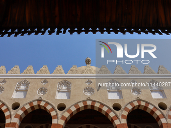 The Mosque of Amir Altinbugha al-Maridani, dating from 1340 CE, is a mosque from the era of the Mamluk Sultanate of Cairo, Egypt. Located so...