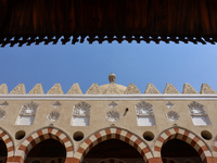 The Mosque of Amir Altinbugha al-Maridani, dating from 1340 CE, is a mosque from the era of the Mamluk Sultanate of Cairo, Egypt. Located so...