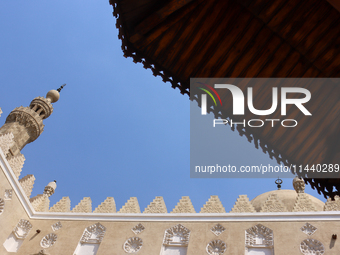 The Mosque of Amir Altinbugha al-Maridani, dating from 1340 CE, is a mosque from the era of the Mamluk Sultanate of Cairo, Egypt. Located so...