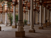 The Mosque of Amir Altinbugha al-Maridani, dating from 1340 CE, is a mosque from the era of the Mamluk Sultanate of Cairo, Egypt. Located so...