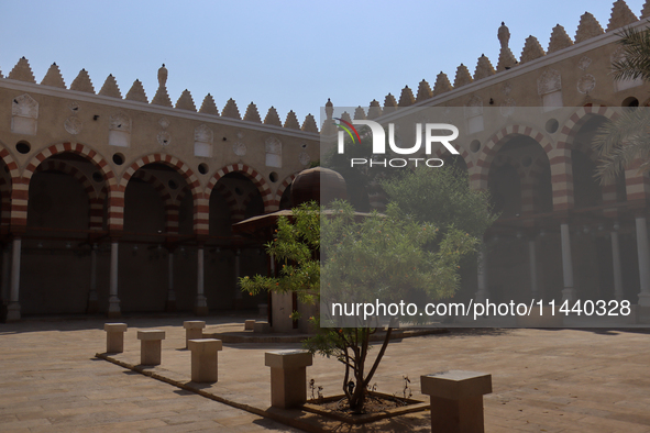 The Mosque of Amir Altinbugha al-Maridani, dating from 1340 CE, is a mosque from the era of the Mamluk Sultanate of Cairo, Egypt. Located so...