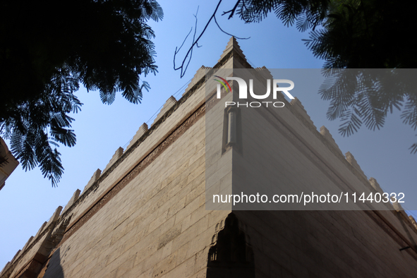 The Mosque of Amir Altinbugha al-Maridani, dating from 1340 CE, is a mosque from the era of the Mamluk Sultanate of Cairo, Egypt. Located so...