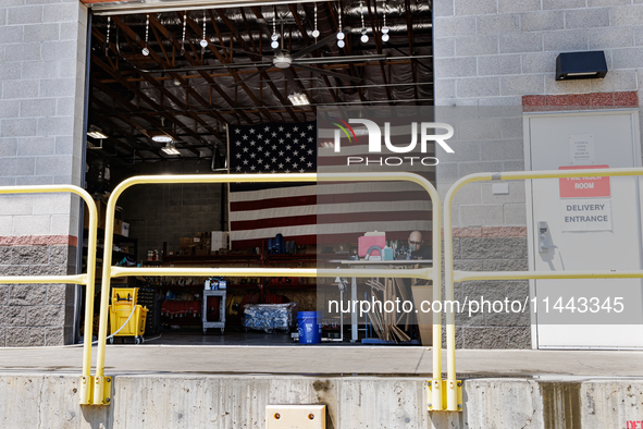 Cal Fire members are managing Park Fire logistics and operations from Butte Unit Headquarters, Station 63, in Oroville, Calif., on Sunday, J...