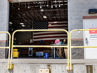 Cal Fire members are managing Park Fire logistics and operations from Butte Unit Headquarters, Station 63, in Oroville, Calif., on Sunday, J...