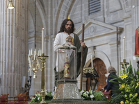 I am viewing the relics of St. Jude Thaddeus inside the Metropolitan Cathedral in Mexico City, Mexico, on a work carried out jointly by the...