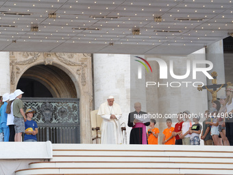 Pope Francis is attending a meeting with 50,000 altar boys from all over Europe who are participating in the XIII international pilgrimage o...