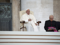 Pope Francis is attending an open-air audience of the XIII International Pilgrimage of Altar Servers at St. Peter's Square in the Vatican on...