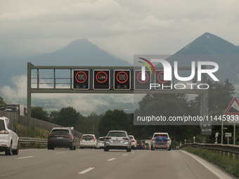 Mountain motorways are connecting the nations of Italy, Austria, and Germany in July 2024. (