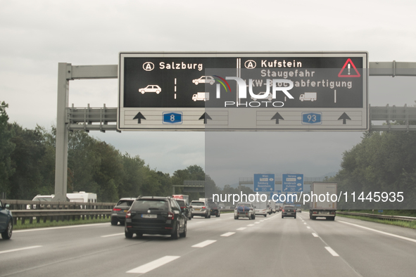 Mountain motorways are connecting the nations of Italy, Austria, and Germany in July 2024. 