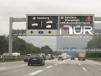 Mountain motorways are connecting the nations of Italy, Austria, and Germany in July 2024. (