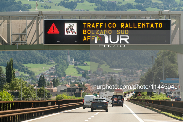 Mountain motorways are connecting the nations of Italy, Austria, and Germany in July 2024. 