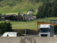 Mountain motorways are connecting the nations of Italy, Austria, and Germany in July 2024. (