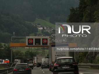 Mountain motorways are connecting the nations of Italy, Austria, and Germany in July 2024. (