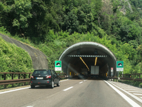 Mountain motorways are connecting the nations of Italy, Austria, and Germany in July 2024. (