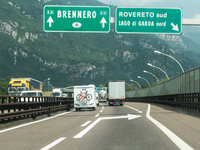 Mountain motorways are connecting the nations of Italy, Austria, and Germany in July 2024. (