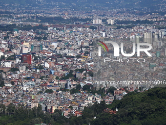 A General View Of The Kathmandu Valley After Overnight Rainfall Which Brought In Clear Weather Conditions On 31 July, 2024 In, Nepal. (