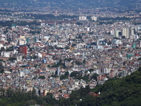 A General View Of The Kathmandu Valley After Overnight Rainfall Which Brought In Clear Weather Conditions On 31 July, 2024 In, Nepal. (