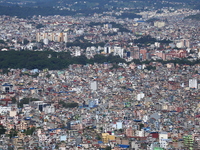 A General View Of The Kathmandu Valley After Overnight Rainfall Which Brought In Clear Weather Conditions On 31 July, 2024 In, Nepal. (