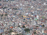 A General View Of The Kathmandu Valley After Overnight Rainfall Which Brought In Clear Weather Conditions On 31 July, 2024 In, Nepal. (