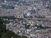 A General View Of The Kathmandu Valley After Overnight Rainfall Which Brought In Clear Weather Conditions On 31 July, 2024 In, Nepal. (