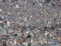 A General View Of The Kathmandu Valley After Overnight Rainfall Which Brought In Clear Weather Conditions On 31 July, 2024 In, Nepal. (