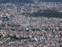 A General View Of The Kathmandu Valley After Overnight Rainfall Which Brought In Clear Weather Conditions On 31 July, 2024 In, Nepal. (