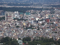 A General View Of The Kathmandu Valley After Overnight Rainfall Which Brought In Clear Weather Conditions On 31 July, 2024 In, Nepal. (