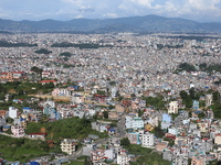 A General View Of The Kathmandu Valley After Overnight Rainfall Which Brought In Clear Weather Conditions On 31 July, 2024 In, Nepal. (