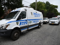 One person is being injured and one person is being killed in a shooting in Staten Island, New York, United States, on July 31, 2024. At app...