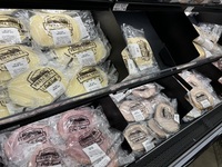 A deli meat counter is being seen at Walmart Supercenter in Teterboro, New Jersey, United States, on July 31, 2024. Seven million pounds of...