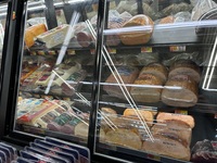 A deli meat counter is being seen at Walmart Supercenter in Teterboro, New Jersey, United States, on July 31, 2024. Seven million pounds of...