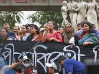 University teachers are marching under a united front 'Anti-Repression Teachers' to demand justice for victims arrested and killed in the re...