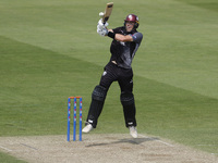 Kasey Aldridge is batting during the Metro Bank One Day Cup match between Durham County Cricket Club and Somerset at the Seat Unique Riversi...