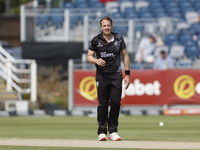 Josh Davey of Somerset is playing during the Metro Bank One Day Cup match between Durham County Cricket Club and Somerset at the Seat Unique...