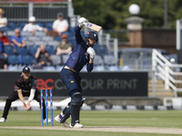 Durham's Ben McKinney is batting during the Metro Bank One Day Cup match between Durham County Cricket Club and Somerset at the Seat Unique...