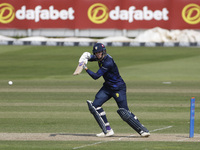 Durham's Ben McKinney is batting during the Metro Bank One Day Cup match between Durham County Cricket Club and Somerset at the Seat Unique...