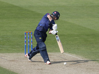 Scott Borthwick is batting during the Metro Bank One Day Cup match between Durham County Cricket Club and Somerset at the Seat Unique Rivers...