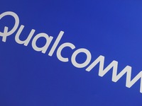 A photo is showing the Qualcomm booth at the 2023 CIIE in Shanghai, China, on November 6, 2023. (