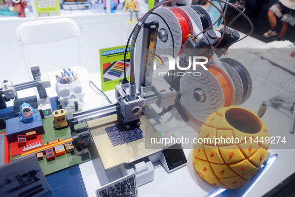 Bambulab, a company whose robot technology is revolutionizing the desktop 3D printing industry, is debuting at 2024 ChinaJoy in Shanghai, Ch...